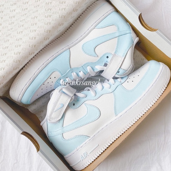 Nike custom air force 1 mid sneakers - Picture 3 of 4